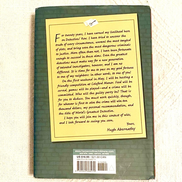 The World’s Greatest Detective YA by Caroline Carlson Hardback - Picture 2 of 11